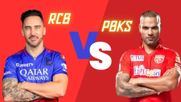 PBKS vs RCB Highlights IPL 2024, RCB won by 4 wickets.